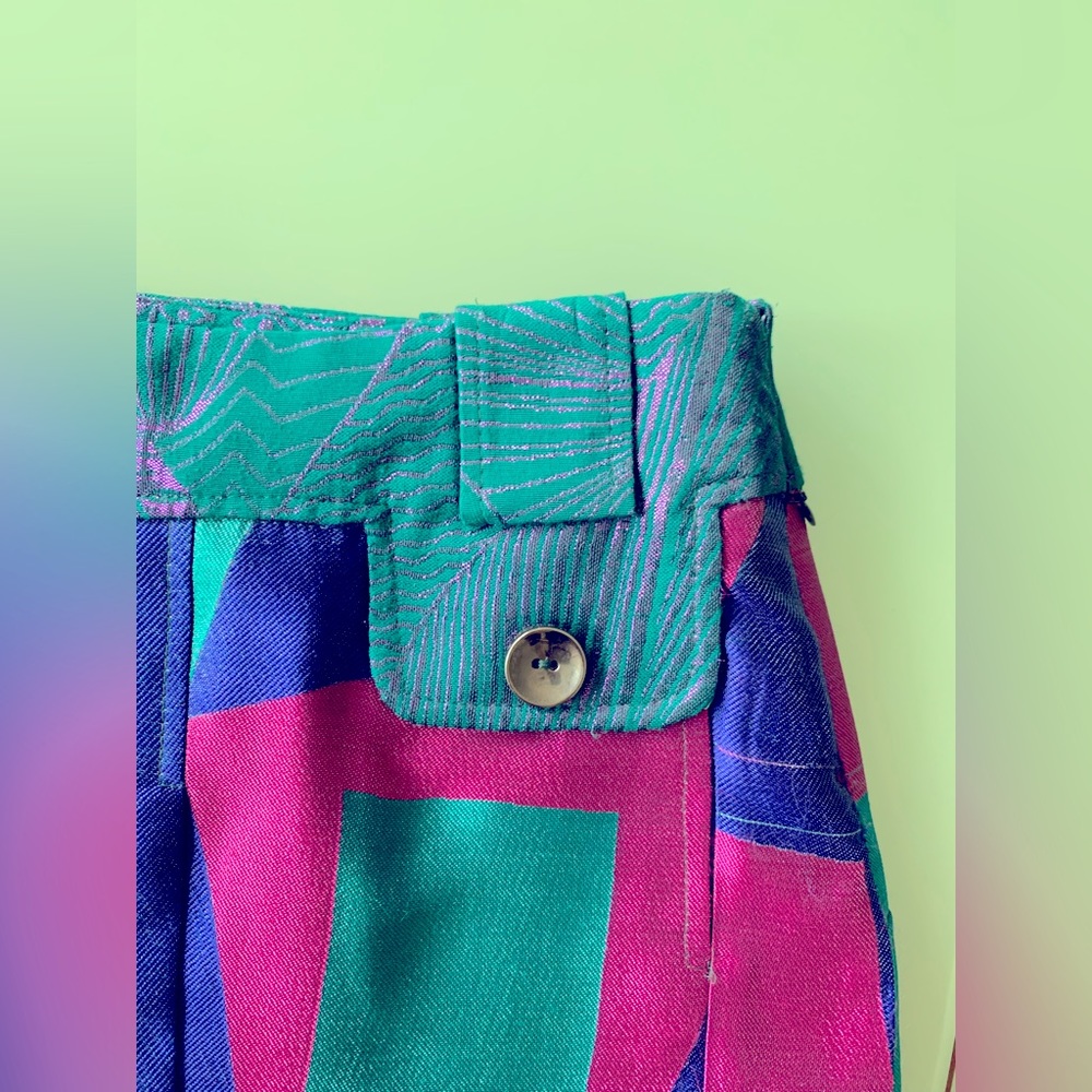 Beautiful Custo Barcelona Pleated Miniskirt in Vibrant Colors 🇪🇸 - Picture 3 of 8